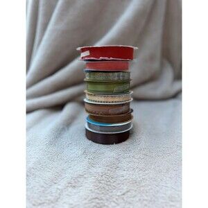 Bundle of 9 NEW Full Ribbon Spools – Cozy Fall / Autumn Colors